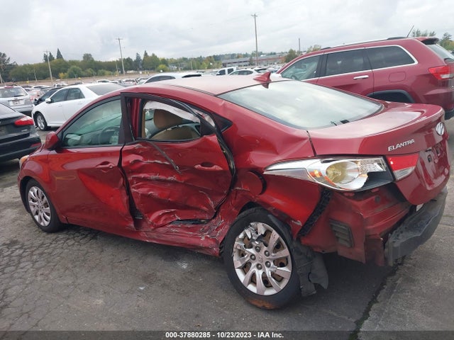 2012 HYUNDAI ELANTRA GLS PZEV VIN: KMHDH4AE3CU297768