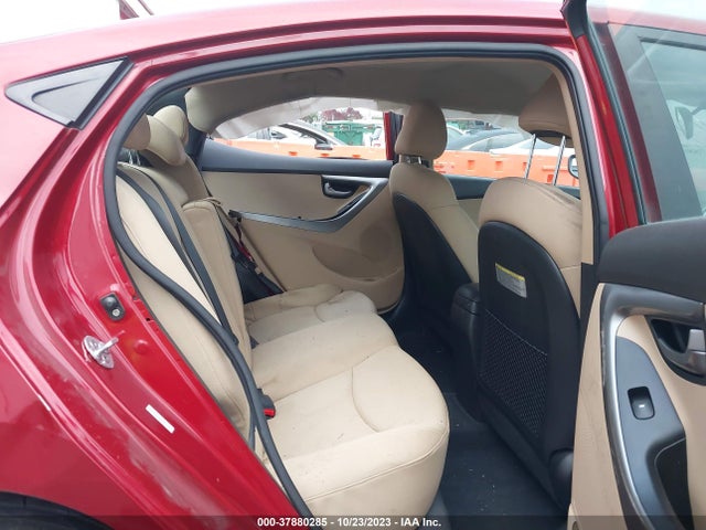 2012 HYUNDAI ELANTRA GLS PZEV VIN: KMHDH4AE3CU297768