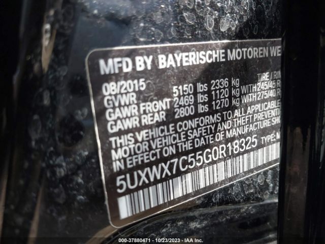 5UXWX7C55G0R18325 BMW X3 Xdrive35i