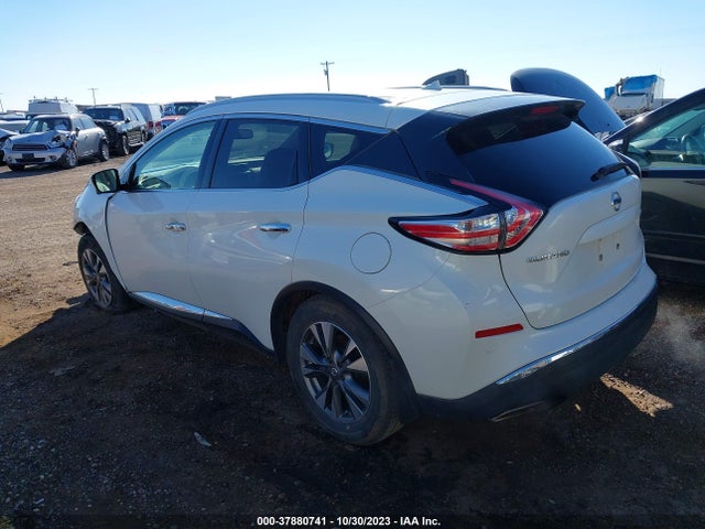 2015 NISSAN MURANO SL VIN: 5N1AZ2MG9FN257985