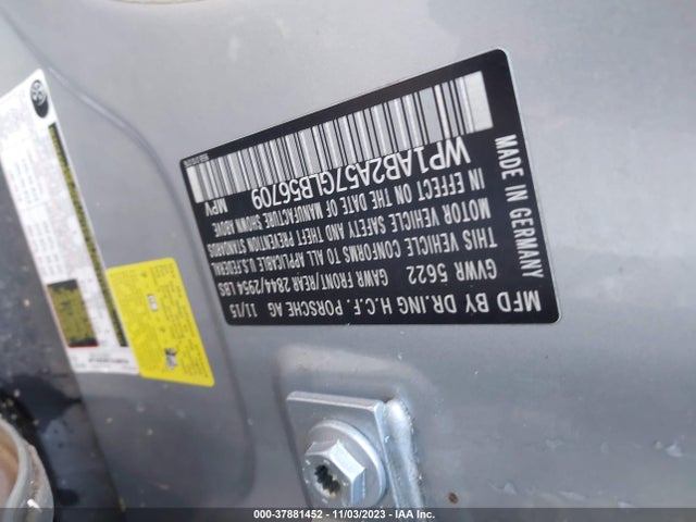 2016 PORSCHE MACAN WP1AB2A57GLB56709 Photo 8