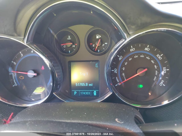2011 CHEVROLET CRUZE LTZ VIN: 1G1PH5S91B7222162