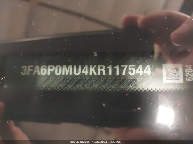 3FA6P0MU4KR117544 Ford Fusion Hybrid Sel