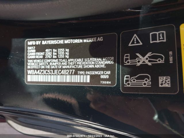 WBA4Z3C53JEC48277 BMW 430i Xdrive