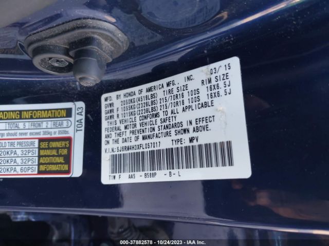 5J6RM4H3XFL057017 Honda CR-V LX
