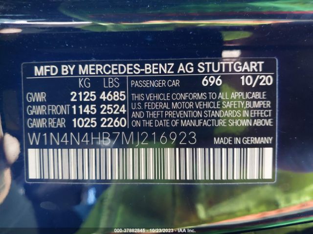 2021 MERCEDES-BENZ GLA 250 W1N4N4HB7MJ216923 Photo 8