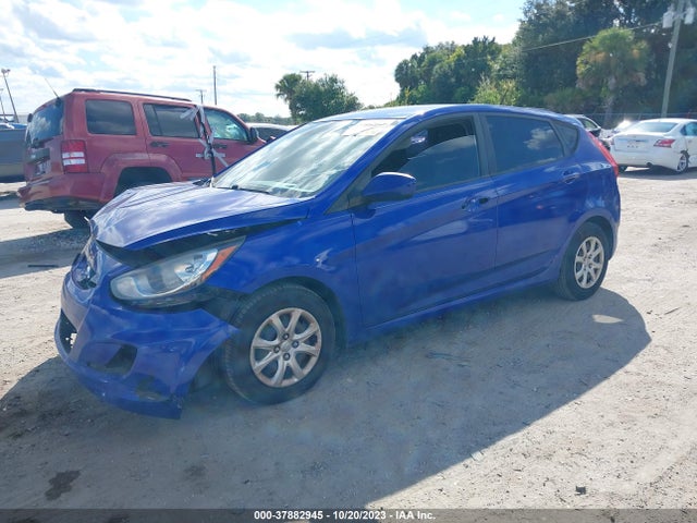 2012 HYUNDAI ACCENT GS VIN: KMHCT5AE9CU022924