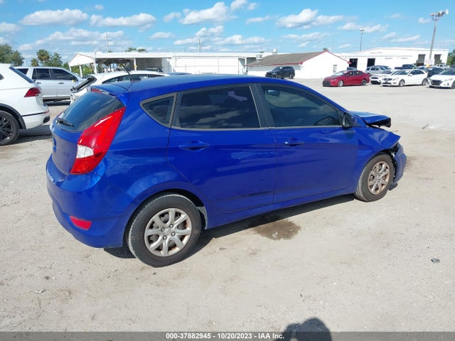2012 HYUNDAI ACCENT GS VIN: KMHCT5AE9CU022924