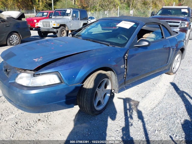 2001 FORD MUSTANG GT VIN: 1FAFP45X11F182363