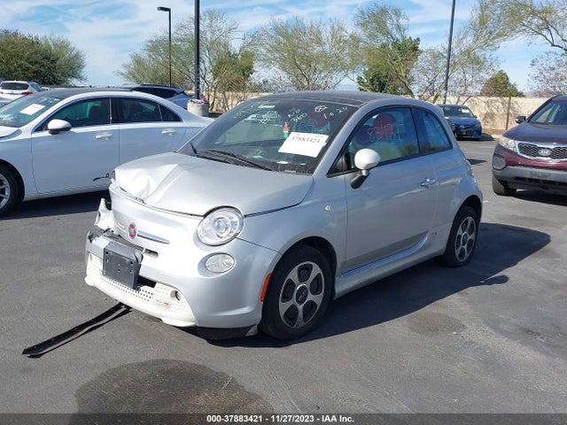 2013 FIAT 500E BATTERY ELECTRIC 3C3CFFGE8DT740554 Photo 1