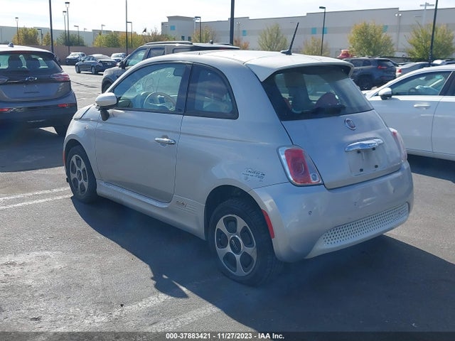 2013 FIAT 500E BATTERY ELECTRIC 3C3CFFGE8DT740554 Photo 2
