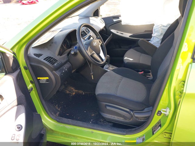 2012 HYUNDAI ACCENT GS VIN: KMHCT5AE5CU003237