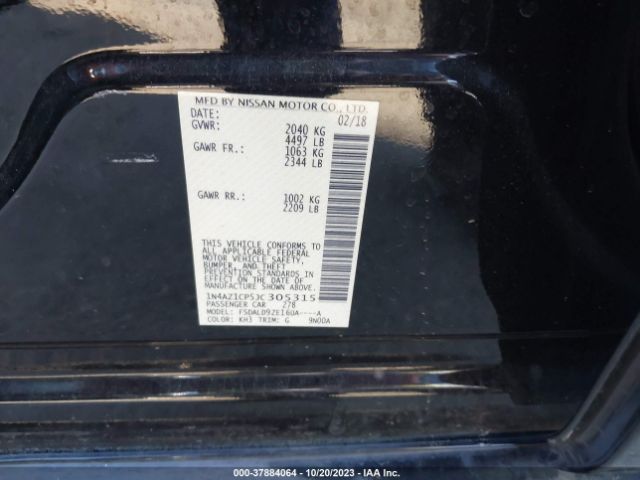 1N4AZ1CP5JC305315 Nissan LEAF SV