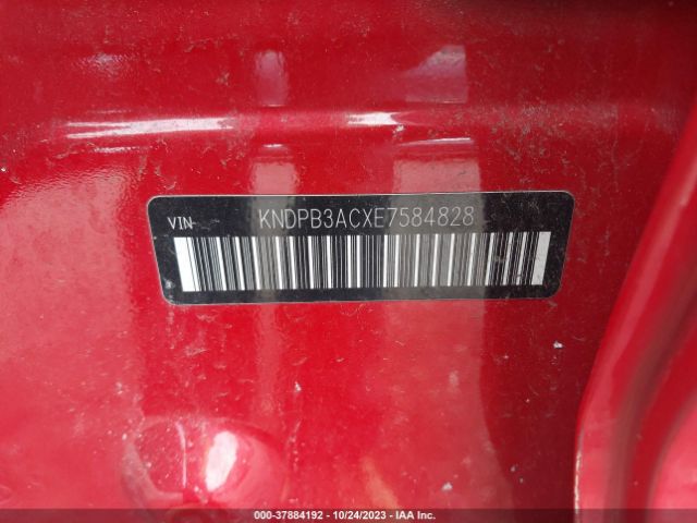 KNDPB3ACXE7584828 KIA Sportage Lx