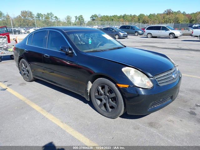 2006 INFINITI G35 SEDAN JNKCV51EX6M514203