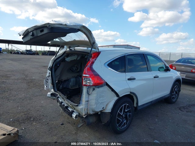 2016 HONDA CR-V SE VIN: 5J6RM4H41GL107989