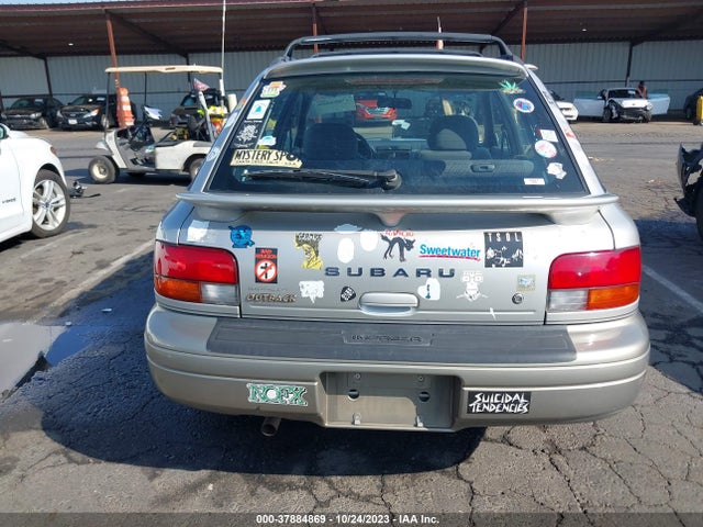 2000 SUBARU IMPREZA WAGON OUTBACK SPORT VIN: JF1GF4858YH806398