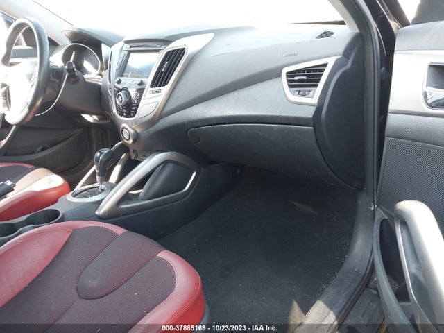 2012 HYUNDAI VELOSTER W/RED INT VIN: KMHTC6AD9CU052776