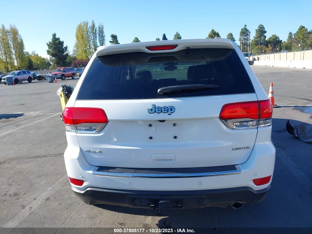 2018 JEEP GRAND CHEROKEE LIMITED 4X4 VIN: 1C4RJFBG5JC304166