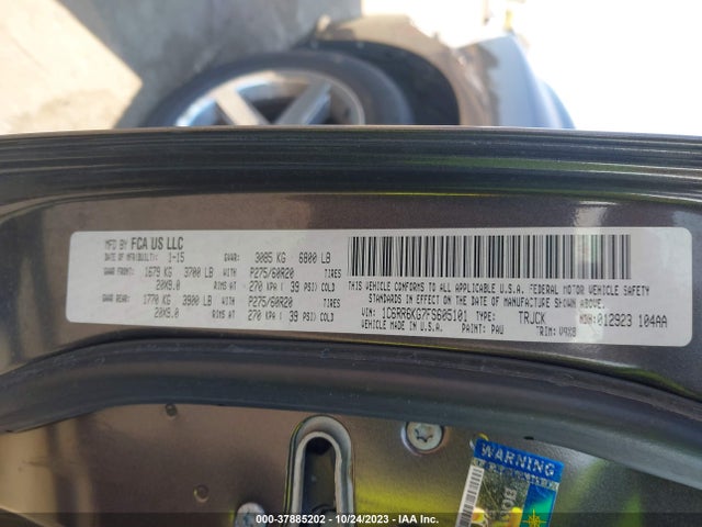 RAM 1500 Express 2015 1C6RR6KG7FS605101 Image 9