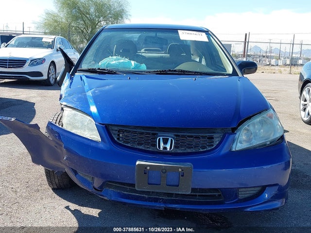 2004 HONDA CIVIC VP VIN: 1HGEM21124L067878