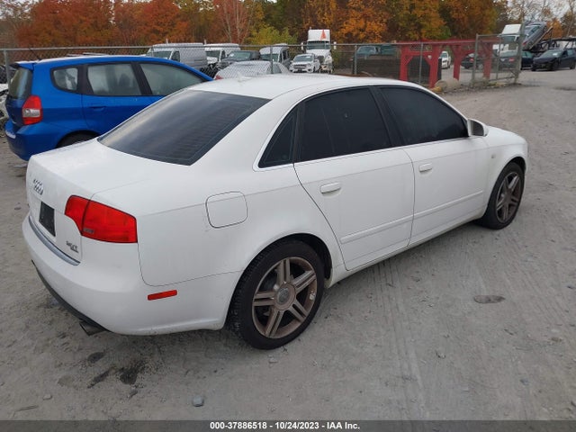 2007 AUDI A4 2.0T VIN: WAUDF78E57A234306