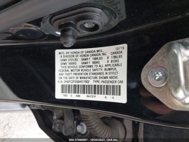 2HGFC2F55GH517902 Honda Civic Sedan Lx