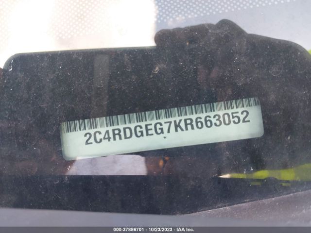 2C4RDGEG7KR663052 Dodge Grand Caravan Gt