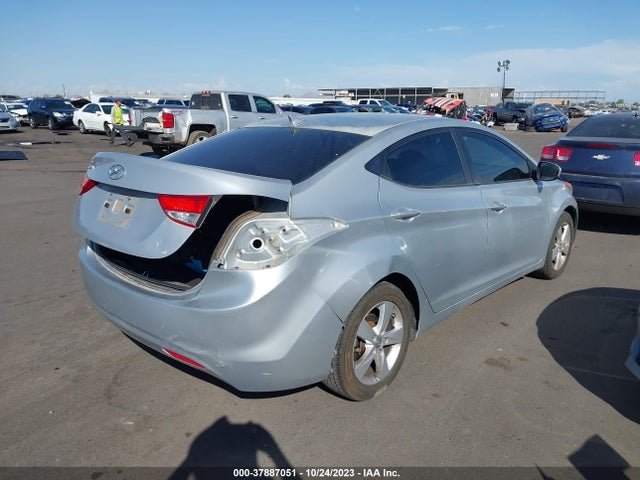 2012 HYUNDAI ELANTRA GLS PZEV VIN: 5NPDH4AE3CH072121