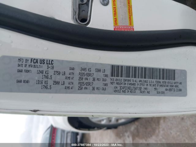 3C4PDCAB3JT507192 Dodge JOURNEY SE