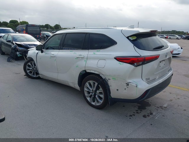 Toyota Highlander Limited/platinum 2021 5TDDZRBH0MS140423 Image 3