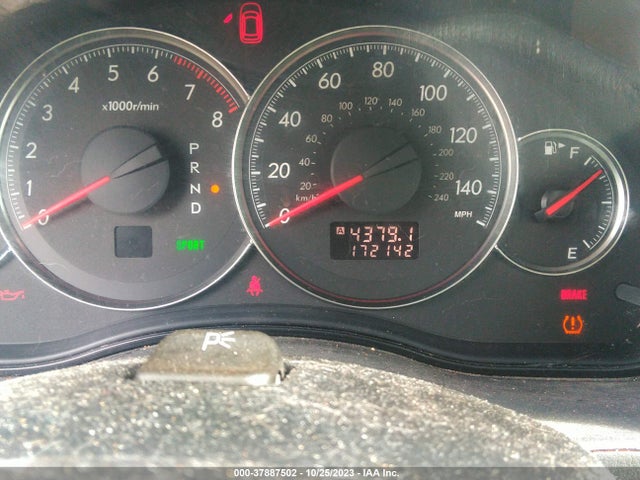 2008 SUBARU OUTBACK LTD VIN: 4S4BP62C887329767