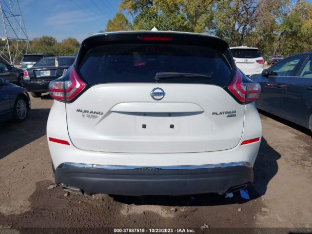 5N1AZ2MH9FN286833 Nissan Murano Platinum