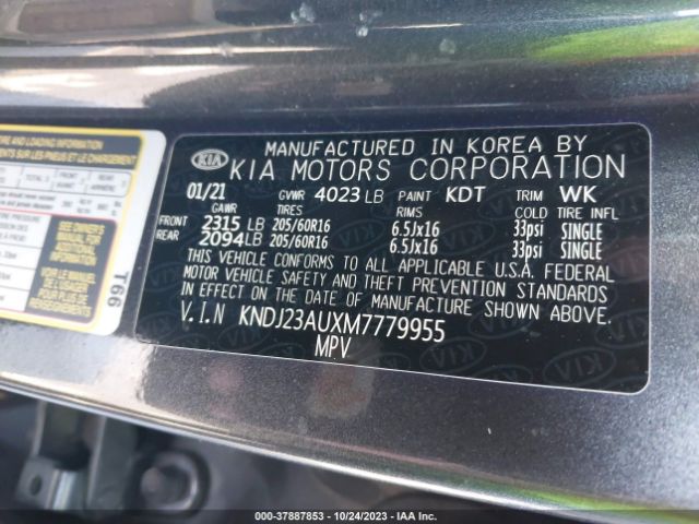 KNDJ23AUXM7779955 KIA SOUL S