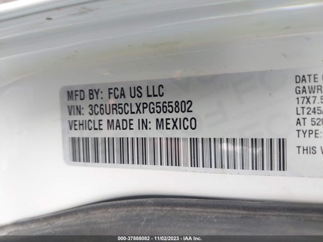 3C6UR5CLXPG565802 RAM 2500 Tradesman