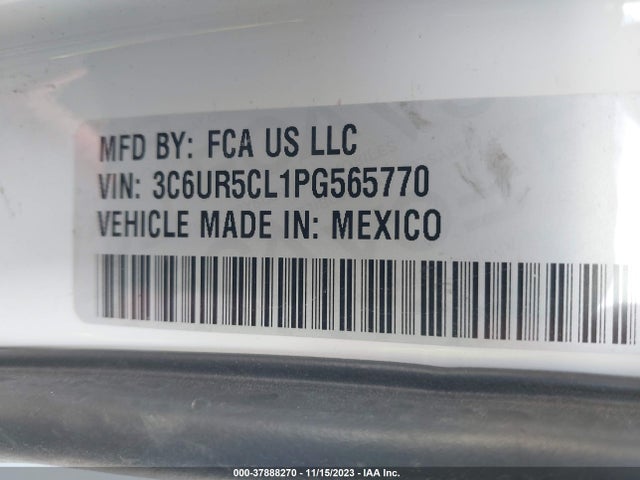 3C6UR5CL1PG565770 RAM 2500 Tradesman