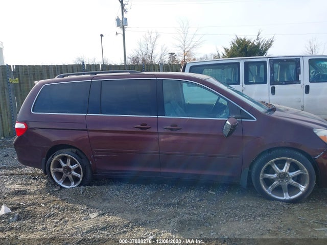 2007 HONDA ODYSSEY TOURING VIN: 5FNRL38897B011214