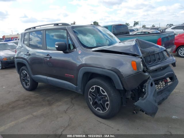 ZACCJBCB4HPE79483, 2017 Jeep Renegade Trailhawk 4x4 on IAAI