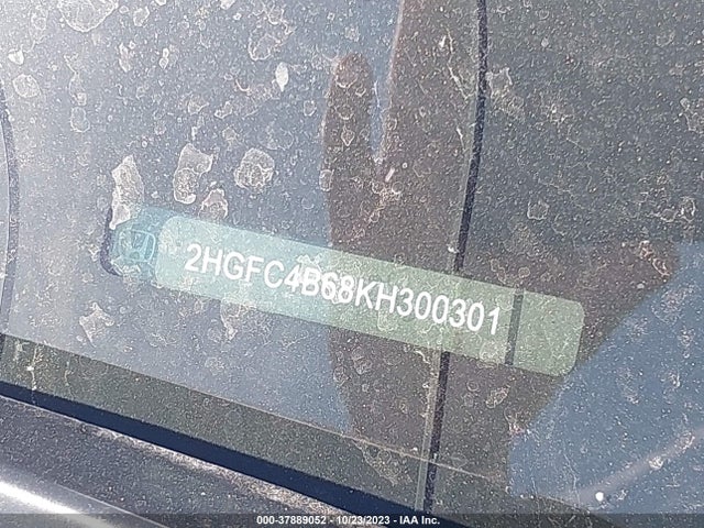 Honda Civic Lx 2019 2HGFC4B68KH300301 Image 9