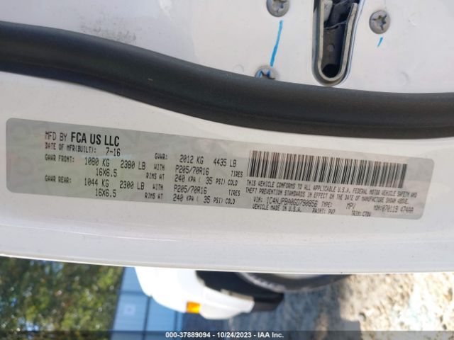 1C4NJPBA0GD790856 Jeep Patriot Sport