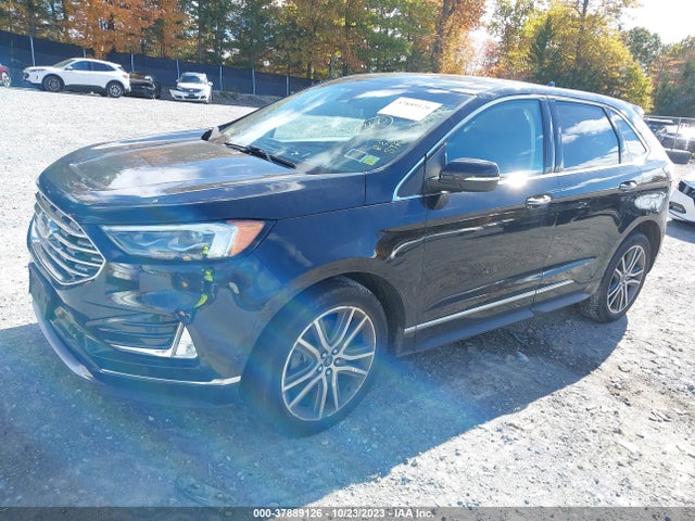 2019 FORD EDGE TITANIUM VIN: 2FMPK4K96KBB44435