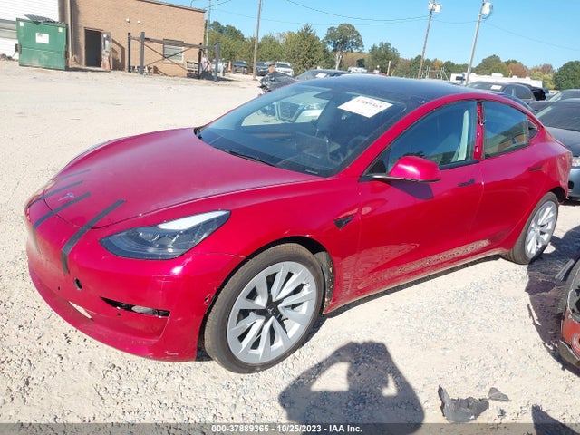 2022 TESLA MODEL 3 5YJ3E1EB7NF344335 Photo 1