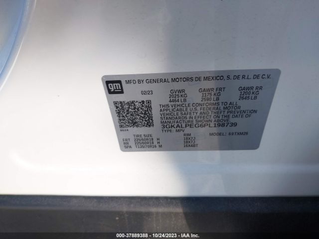 3GKALPEG6PL198739 GMC Terrain Slt