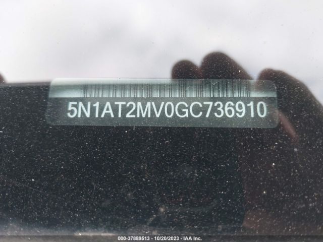 5N1AT2MV0GC736910 Nissan Rogue Sl