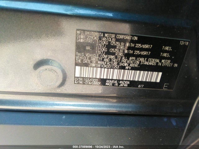 Toyota RAV4 LE 2019 JTMF1RFV2KD011253 Image 9