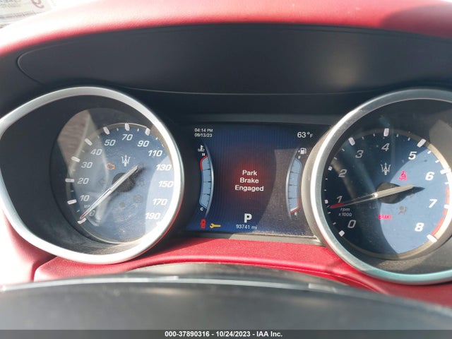 2014 MASERATI GHIBLI S Q4 VIN: ZAM57RTA5E1089152