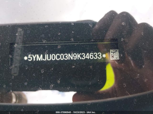 5YMJU0C03N9K34633 BMW X5 M