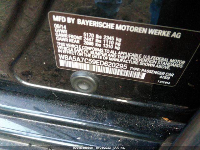 WBA5A7C59ED620295 BMW 5 Series 528i Xdrive