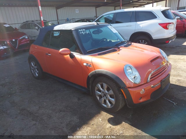 2006 MINI COOPER CONVERTIBLE WMWRH33506TF86134
