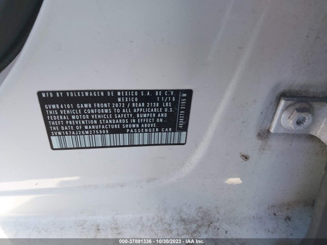 3VW167AJ2GM275909 Volkswagen Jetta Sedan 1.4t S W/technology
